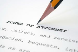 durable power of attorney document