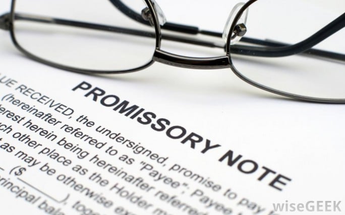importance of a promissory note when loaning money