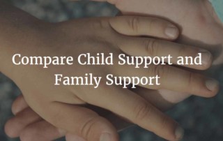 Compare Child Support and Family Support