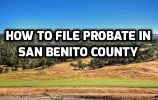 how to file probate in san benito county