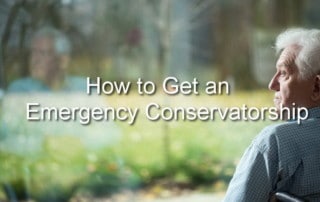 how to get an emergency conservatorship