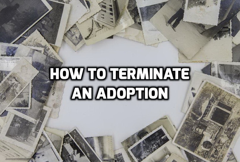 how to terminate an adoption in California