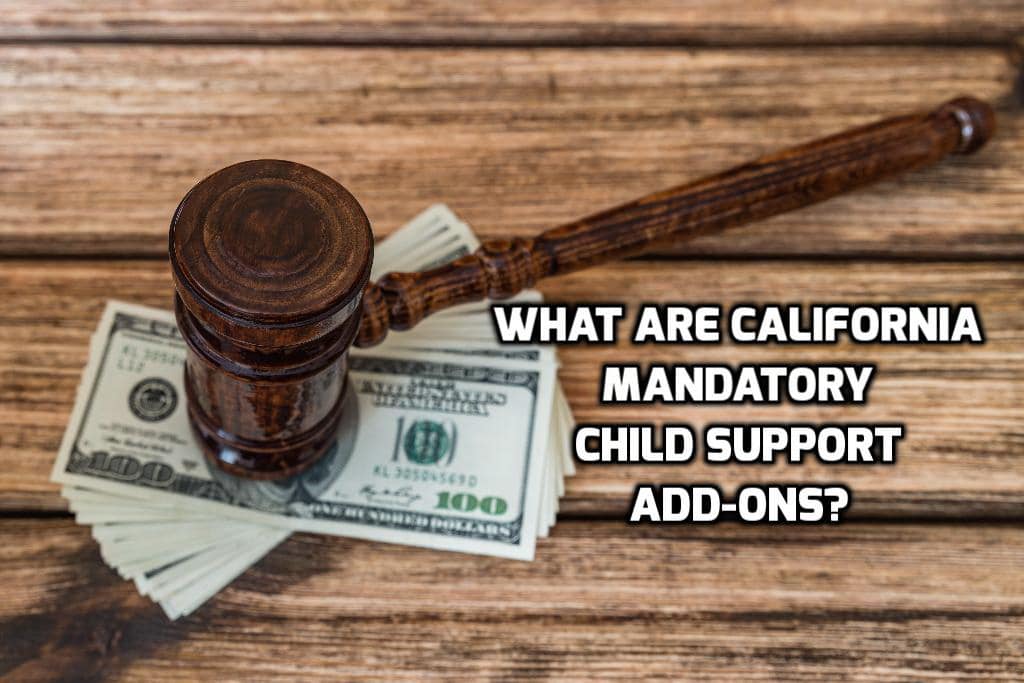 california mandatory child support add ons