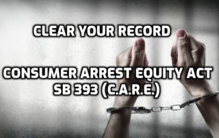 lear your record consumer arrest equity act SB 393