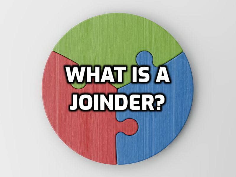 what is a joinder