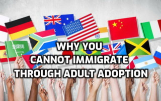 why you cannot immigrate thorough adult adoption