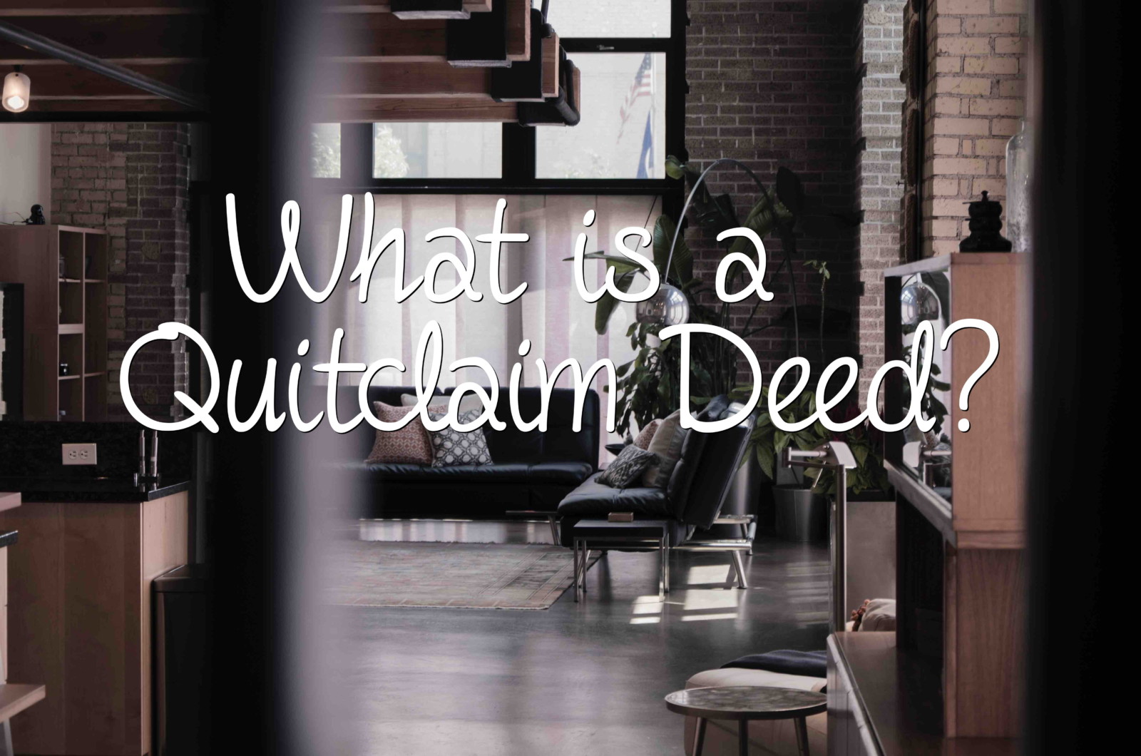 what is a quitclaim deed
