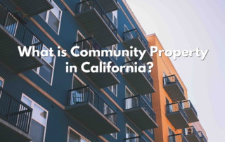 what is community property in california