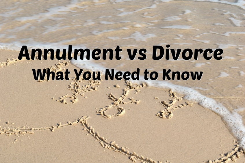 annulment vs divorce what you need to know