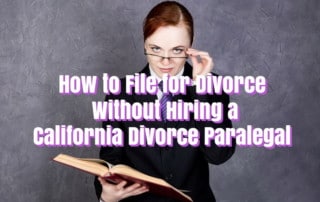 California Divorce Paralegal