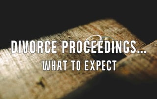 divorce proceedings what to expect