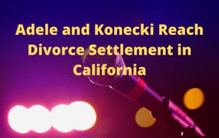 Adele and Konecki reach divorce settltment in California